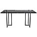 Astor Tavolo Da Pranzo In Marmo Nero Mdf - Foto miniatura 2