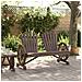 Sedia da Giardino Adirondack 2 Posti in Legno Massello di Abete - Foto miniatura 3