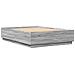 Giroletto Luci Led Grigio Sonoma 150x200 Cm Legno Multistrato - Foto miniatura 3