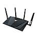 Rt-be88u Router Wireless 10 Gigabit Ethernet Dual-band (2.4 Ghz / 5 Ghz) Nero, Grigio - Foto miniatura 3