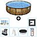 Piscina Fuori Terra - In Giro - 488x122 Cm - Bruin - Include Accessori Coordinati Cb31 - Foto miniatura 1