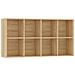 Libreria /credenza Rovere Sonoma 66x30x130 Cm Legno Multistrato - Foto miniatura 7