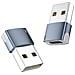 Adattatore Usb-c Illuminato Con Cordino - Confezione Da 2 - Foto miniatura 3