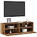 Armadietti da muro per TV 2 pz Legno Vecchio 100x30x30 cm Legno ingegnerizzato - Foto miniatura 3