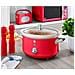 Swan Sf17021rneu Retro Slow Cooker 3,5l Pentola Rimovibile In Ceramica Antiaderente Senza Pfoa 200w Rosso - Foto miniatura 2
