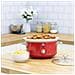 Swan Sf17021rneu Retro Slow Cooker 3,5l Pentola Rimovibile In Ceramica Antiaderente Senza Pfoa 200w Rosso - Foto miniatura 3