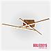 Lampadario Led 26w, Luce Regolabile 1500lm Bbled015 - Foto miniatura 2