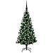 Albero di Natale artificiale con luci integrate Verde 120 cm - Foto miniatura 3