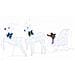 Renne LED 3 pcs Bianco Freddo Tessuto - Foto miniatura 1