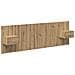 Testata con Comodino 3 pcs Rovere artigianale Legno multistrato - Foto miniatura 1