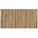 Testata con Comodino 3 pcs Rovere artigianale Legno multistrato - Foto miniatura 5