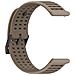 Cinturino In Silicone Liquido Da 22 Mm Compatibile Con Suunto Vertical 2 - Vari Colori Brown - Foto miniatura 2