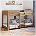 Letto a Castello per Bambini Rovere artigianale 90 x 200 cm - Foto miniatura 2