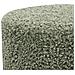 Ejby - Pouf Rotondo In Teddy Verde Ø34x36 Cm - Foto miniatura 3