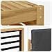 Set divani Legno di Acacia Massello - Foto miniatura 5