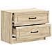 Armadio da Notte con cassetto Rovere Sonoma 62 x 34,5 x 44,5 cm - Foto miniatura 3
