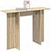 Tavolo consolle Rovere Sonoma 100 x 30 x 75 cm - Foto miniatura 3