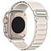 Cinturino Orologio per Apple Watch Ultra 3 2 1 49mm / - Poliestere, Bianco Stellare - Foto miniatura 1