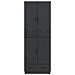 Set di armadi 2 pcs Nero Legno ingegnerizzato - Foto miniatura 4