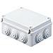 Cassetta Di Derivazione Con Coperchio Basso A Vite Ip55 Dimensioni Interne 300x220x120 Pareti Con Passacavi - Foto miniatura 2