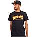 T-shirt Flame Logo Nero (m, Nero) - Foto miniatura 1