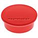Magnete Discofix Color (ø X A) 40 Mm X 13 Mm Tondo Rosso 10 Pz. - Foto miniatura 1