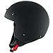 Piconet Casco Jet Frontino Moto Scooter Quad Custom Nero Opaco Ece 22-05 Taglia S - Foto miniatura 4