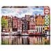 EDU18458 Puzzle da 1000 pezzi - Case Danzanti, Amsterdam - Foto miniatura 1