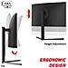 Monitor 27" LED IPS Curvo Gaming ITMC27V141QHD 2560 x 1440 Quad HD Tempo di Risposta 1 ms Frequenza di Aggiornamento 144 (Hz)  - Foto miniatura 5