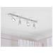 Lampada Da Soffitto A 4 Luci Bianco Tigris - Foto miniatura 10