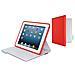 FabricSkin Custodia a libro Rosso compatibile Apple iPad 2 - Foto miniatura 1