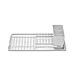 117282 Da tavolo Griglia di asciugatura per piatti Grigio scolapiatti da appoggio e da incasso - Foto miniatura 1