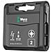 Wera 05057761001 Inserti per Adatte un Viti Pozidriv, 0 W, 0 V, Multicolore, PZ 2, Set di 20 Pezzi - Foto miniatura 1