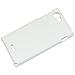 Custodia Frosted Shell Posteriore Rigida Antiscivolo Sony Xperia J St26i White - Foto miniatura 1