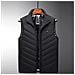 Gilet Riscaldato Con 9 Zone Di Riscaldamento, Lavabile, Nero Xl - Foto miniatura 12
