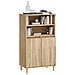 Credenza Rovere Sonoma 60x36x110 Cm In Legno Multistrato - Foto miniatura 10