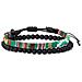 Bracciali Intrecciati 2 Pz Multicolor - Foto miniatura 1