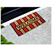 Zerbino Entrata Ingresso Esterno Antiscivolo Cocco Allegro Welcome Giallo Rosso - Foto miniatura 2