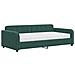 Divano Letto Con Materasso Verde Scuro 100x200 Cm In Velluto - Foto miniatura 1