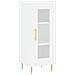 Credenza Bianca 34,5x34x90 Cm In Legno Multistrato - Foto miniatura 2