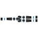 Cavo connettore RJ45 femmina per 2 x RJ45 femmina Cat. 6A impermeabile - Foto miniatura 2