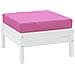 Cuscino Per Pallet Rosa 60x60x8 Cm In Tessuto Oxford - Foto miniatura 3