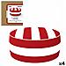 Pouf Gonfiabile Aktive A Strisce 53 X 23 X 53 Cm Coloniale (4 Unità) - Foto miniatura 1
