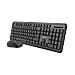 TKM-350 tastiera Mouse incluso Universale RF Wireless Spagnolo Nero - Foto miniatura 2