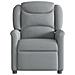 Poltrona Reclinabile In Tessuto Grigio Chiaro - Foto miniatura 3