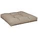 Cuscino Per Pallet Tortora 70x70x12 Cm In Tessuto - Foto miniatura 2