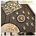 50 Set Di Kit Di Sospensione Con Anello A D Con Cacciavite Per Cornici Gold - Foto miniatura 2