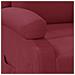 Poltrona Reclinabile Rosso Vino in Similpelle - Foto miniatura 7