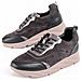 Scarpa Con Zeppa Liria Grey Grigio Materiale Sintetico E Tessile - Foto miniatura 1