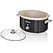 Swan Sf17031bneu Retro Slow Cooker 6,5l Pentola Rimovibile In Ceramica Antiaderente Senza Pfoa 320w Nero - Foto miniatura 4